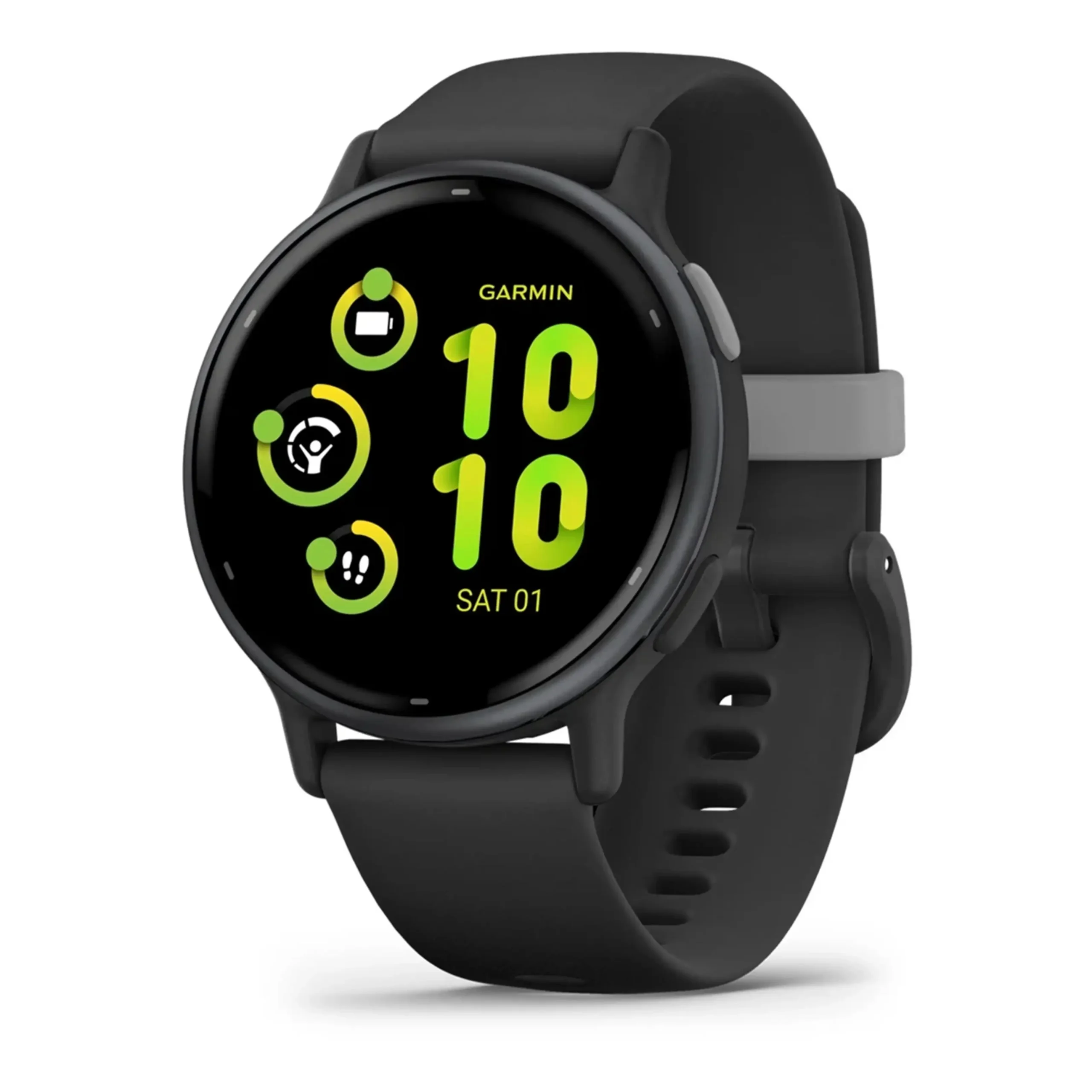 SMARTWATCH GARMIN vivoactive 5, Nero/Acciaio