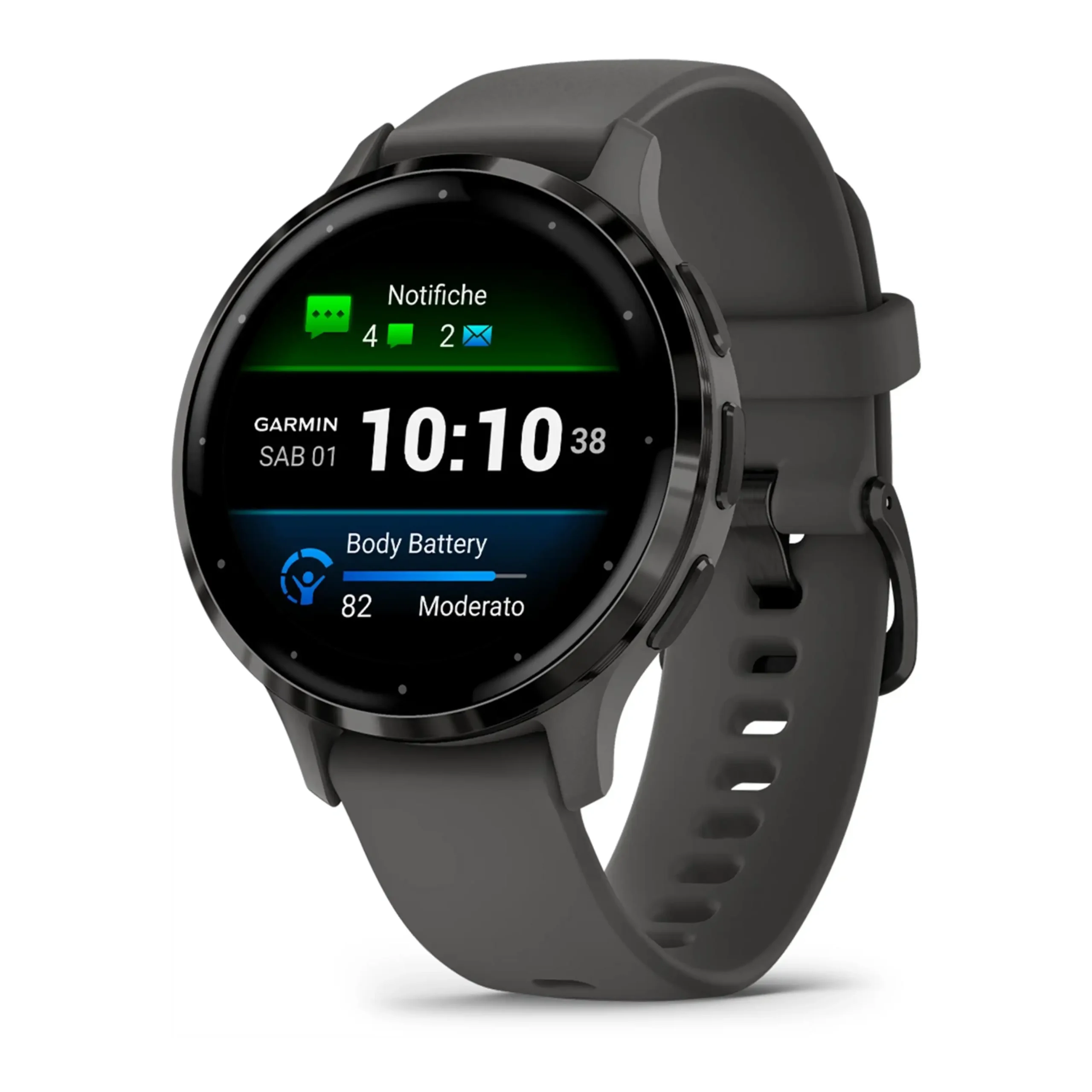 SMARTWATCH GARMIN Venu 3S, Nero/Ardesia