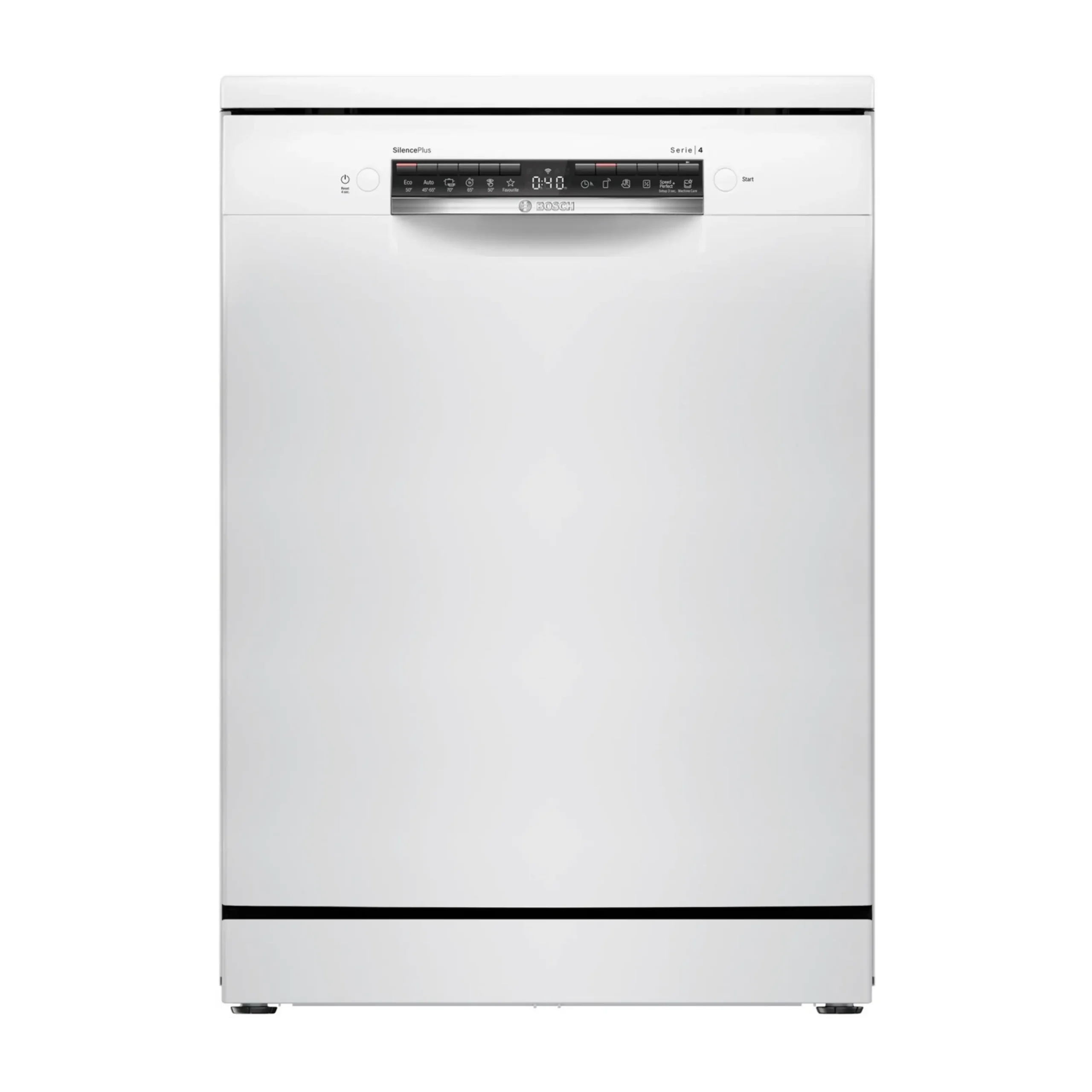 LAVASTOVIGLIE Libera installazione (FS) BOSCH SMS4EVW08E, Programmi 6, Dimensioni: L 60 cm, A 84,5 cm, P 60 cm, Rumorosità 44 dB(A), Consumo di acqua 9 l, Bianco, Classe B