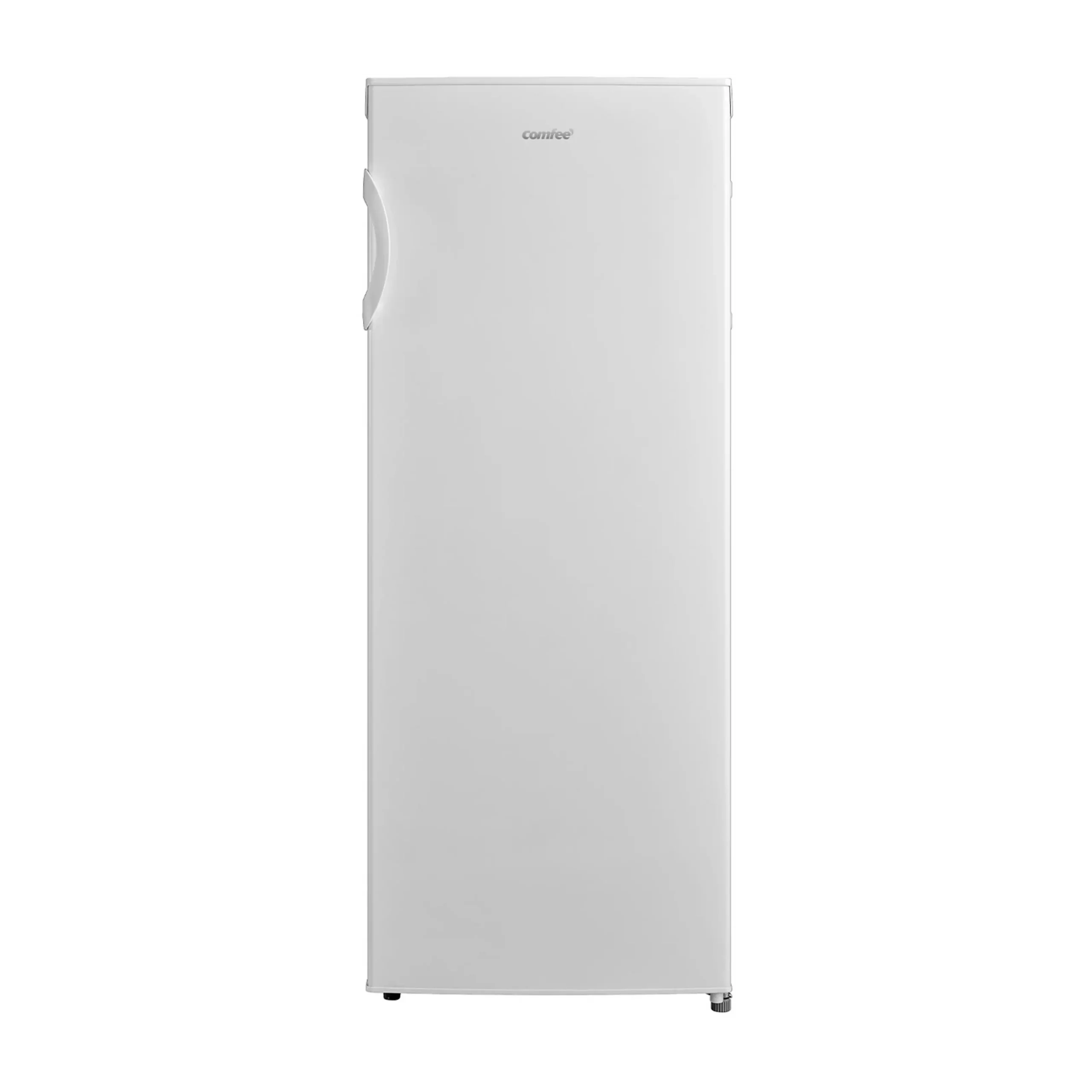 COMFEE' RCU219WH2 Congelatore verticale, Capacità netta 160 l, dimensioni: L 55 cm, A 142 cm, P 55 cm, Rumorosità 42 dB(A), 5 cassetti, Bianco, Classe E