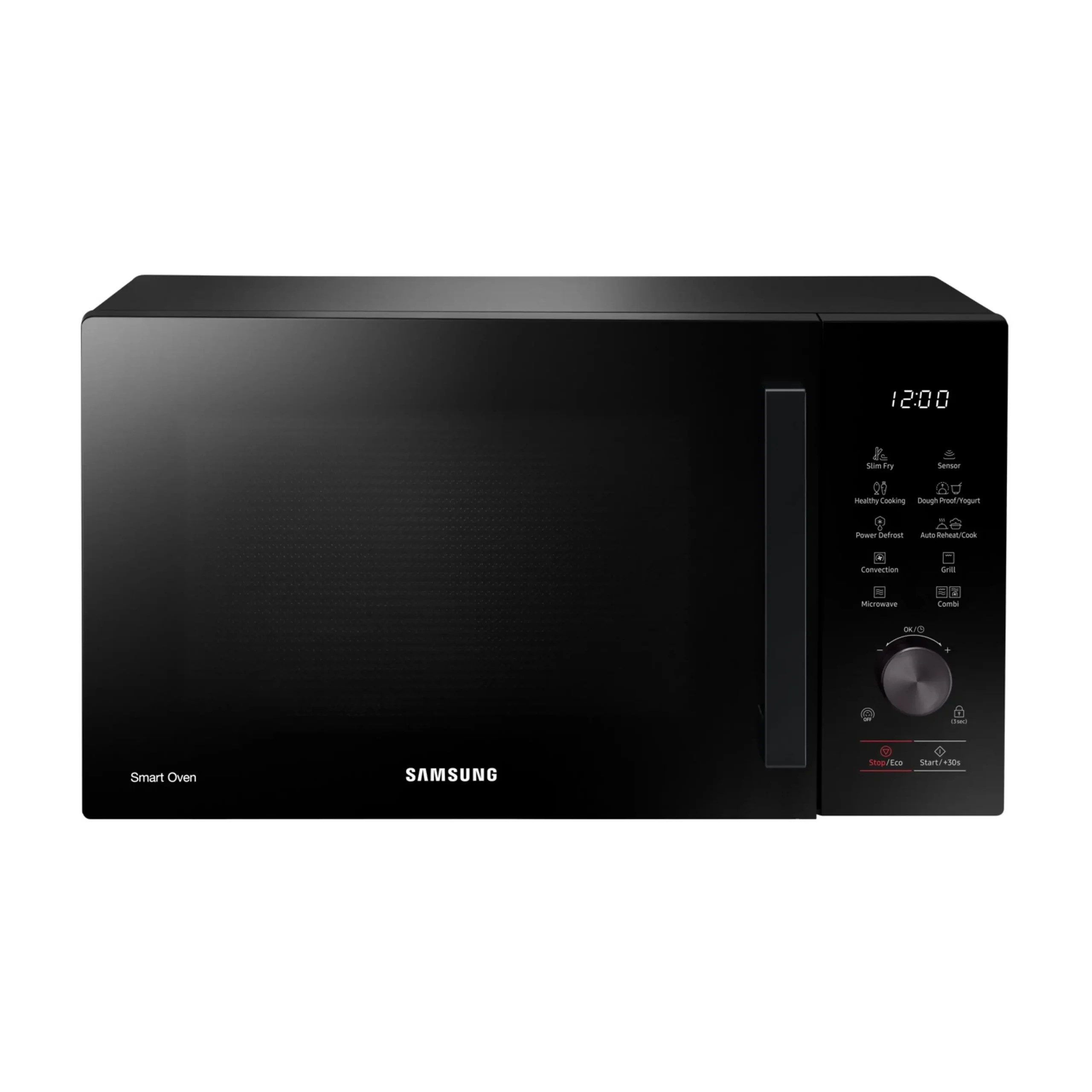 MICROONDE SAMSUNG MC28A5137KK/E1, capacità 28 l, potenza microonde max 900 W, Funzione grill, Potenza grill 1500 W, 6 livelli di potenza, Funzione vapore, Nero