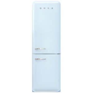 SMEG FAB32RPB6, Capacità netta totale 331 l, Rumorosità: 35 dB(A), 3 ripiani, Dimensioni: L 60,1 cm A 196,8 cm P 72,8 cm, Blu, Classe C