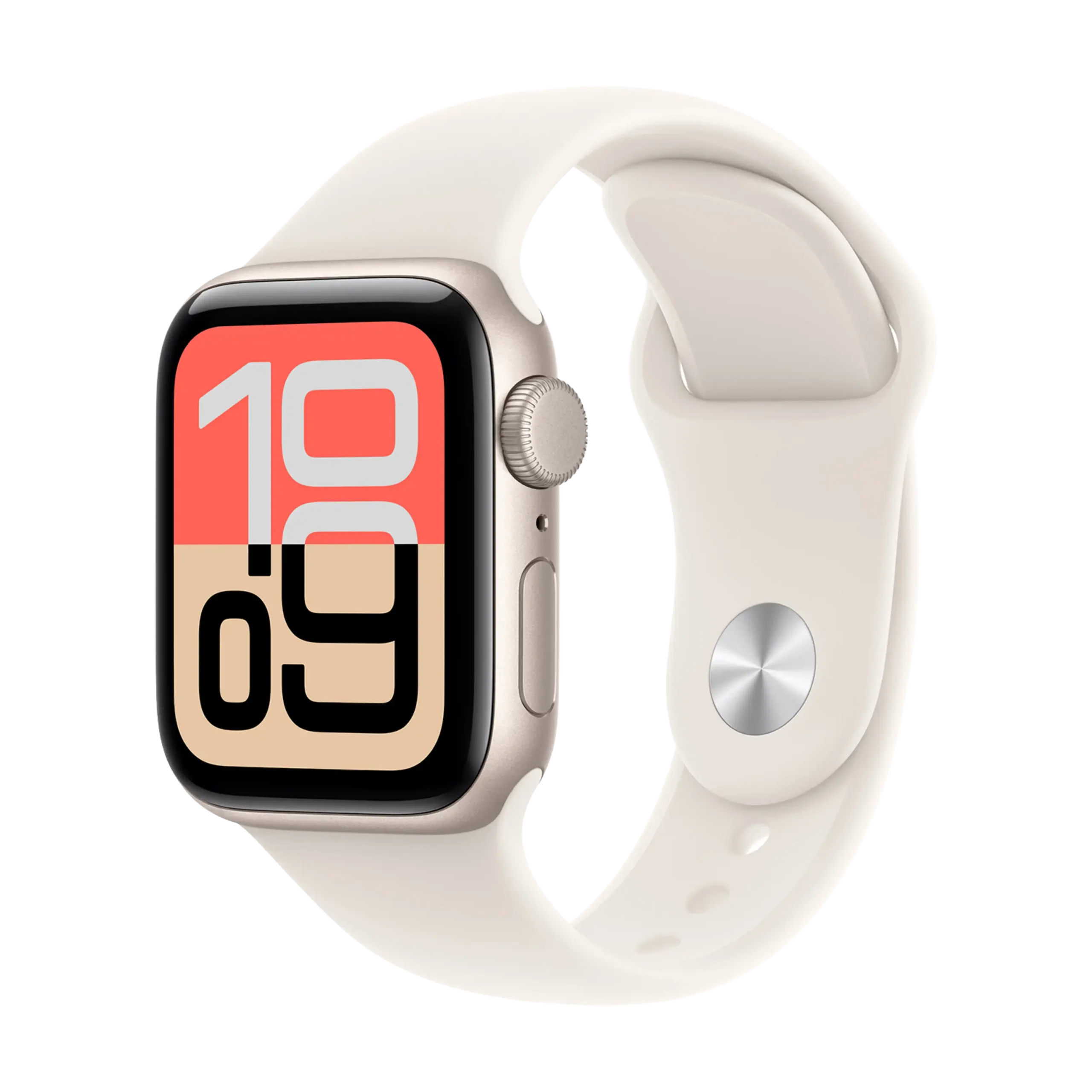 APPLE Watch SE 3 GPS, Cassa 40 mm in alluminio galassia con Cinturino Sport galassia - S/M