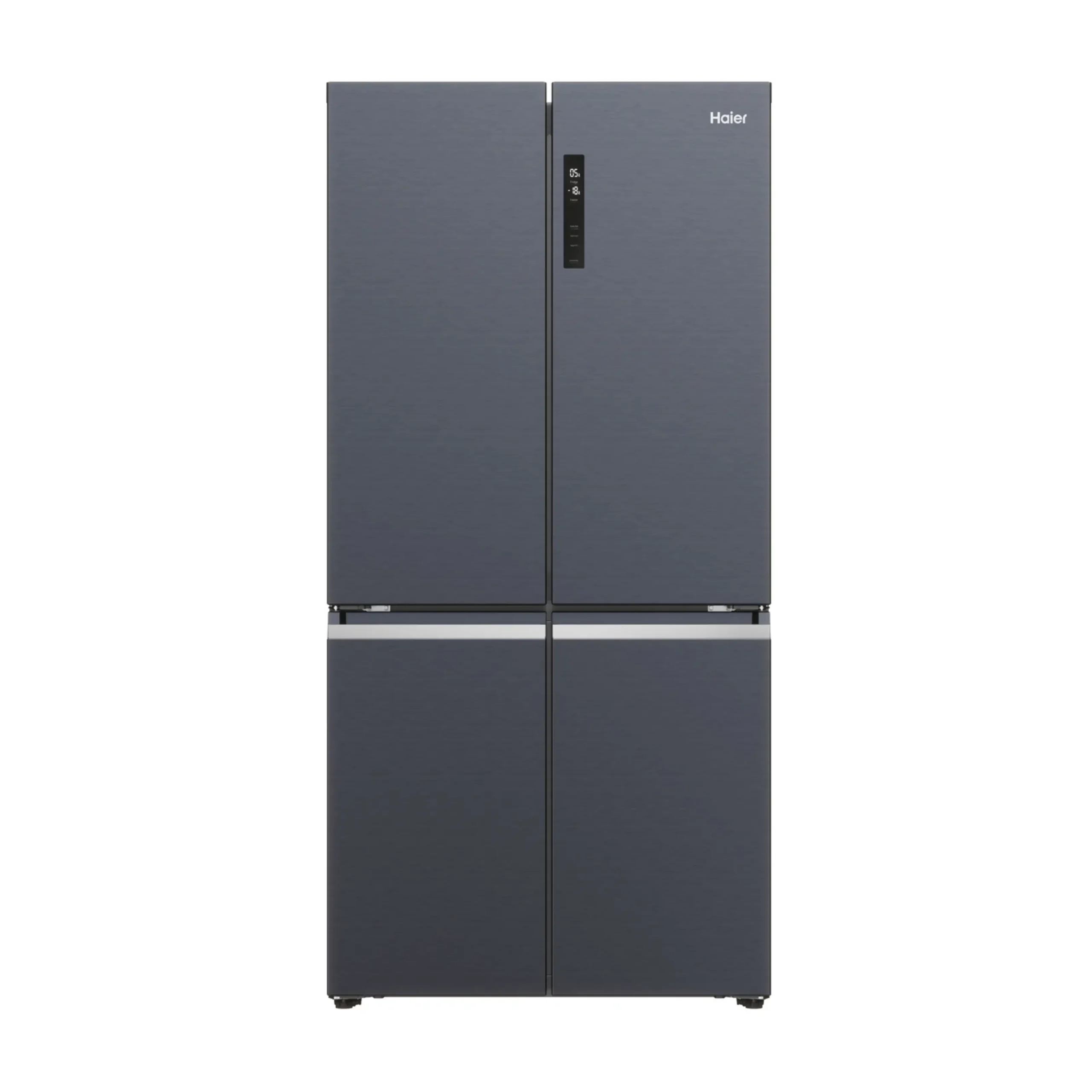 Frigorifero americano HAIER HCR5919ENMB, Sistema Multi Flow: Sì; Sistema raffreddamento frigorifero: No Frost; Sistema raffreddamento congelatore: No Frost, Capacità netta totale 528 l, Rumorosità: 38 dB(A), Dimensioni: L 90,8 cm A 190 cm P 64,8 cm, Black, Classe E