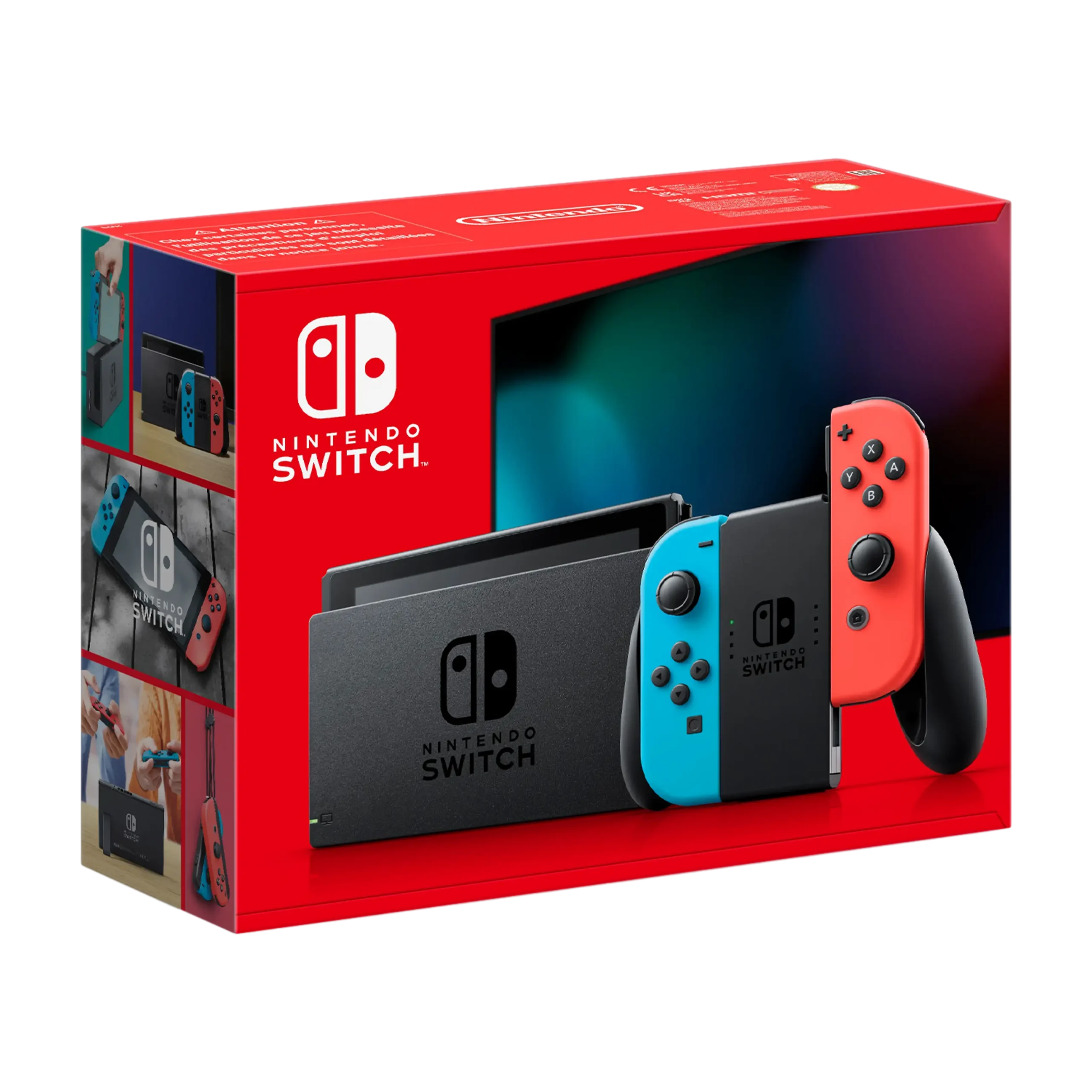 NINTENDO Switch con Joy-Con Rosso Neon e Blu Neon