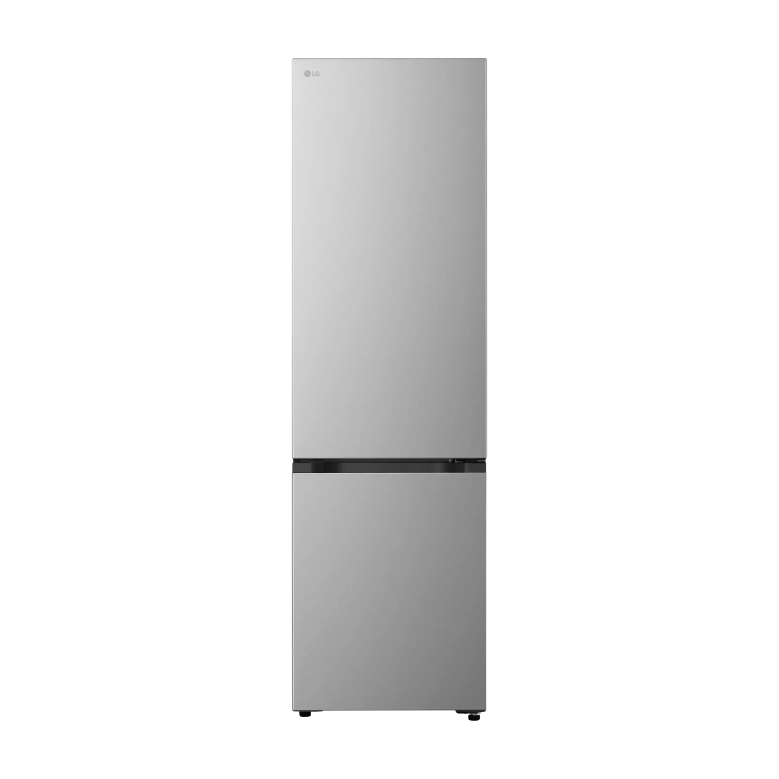 FRIGORIFERO COMBINATO LG GBBSJ20DPY, Capacità netta totale 375 l, Rumorosità: 35 dB(A), LAN wireless, 2 ripiani, Dimensioni: L 59,7 cm A 203 cm P 67,4 cm, Prime Silver, Classe D