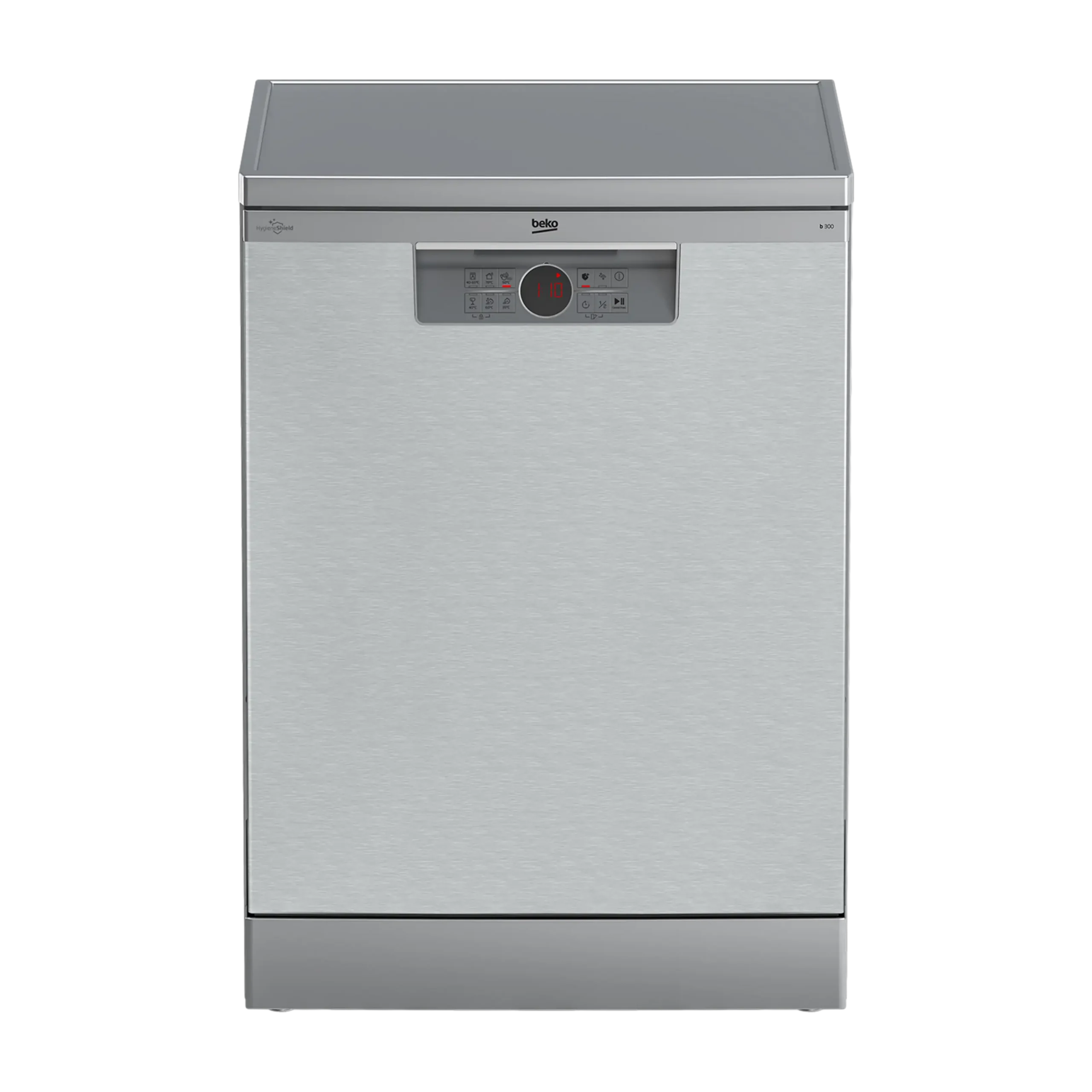 LAVASTOVIGLIE Libera installazione (FS) BEKO BDFN26430X, Programmi 6, Dimensioni: L 60 cm, A 85 cm, P 60 cm, Rumorosità 47 dB(A), Consumo di acqua 11,5 l, INOX, Classe D