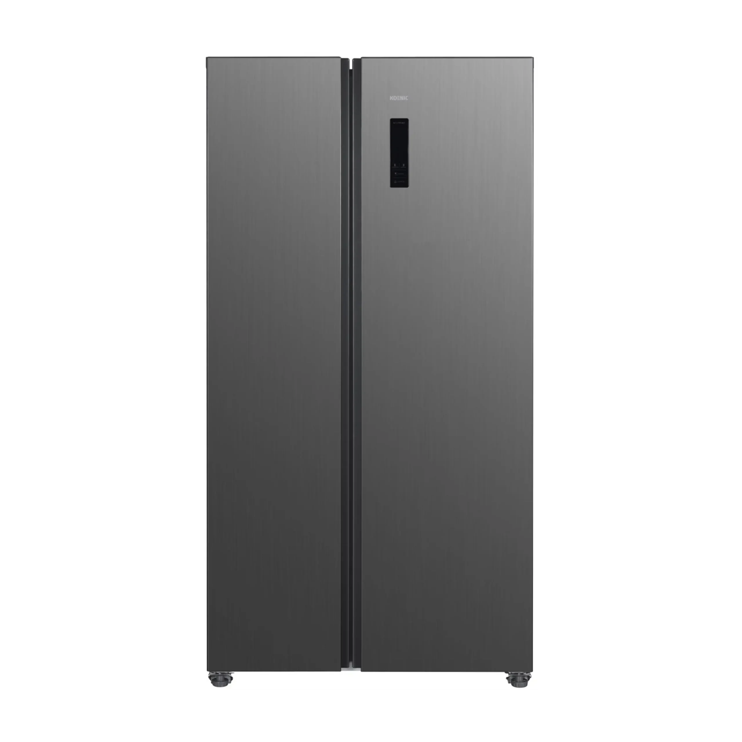 FRIGORIFERO AMERICANO KOENIC KDD 141 E NF IN, no Frost, dimensioni: L 90 cm x H 177 cm x P 59 cm, capacità netta totale 442 litri, fabbricatore di ghiaccio Twist, classe E