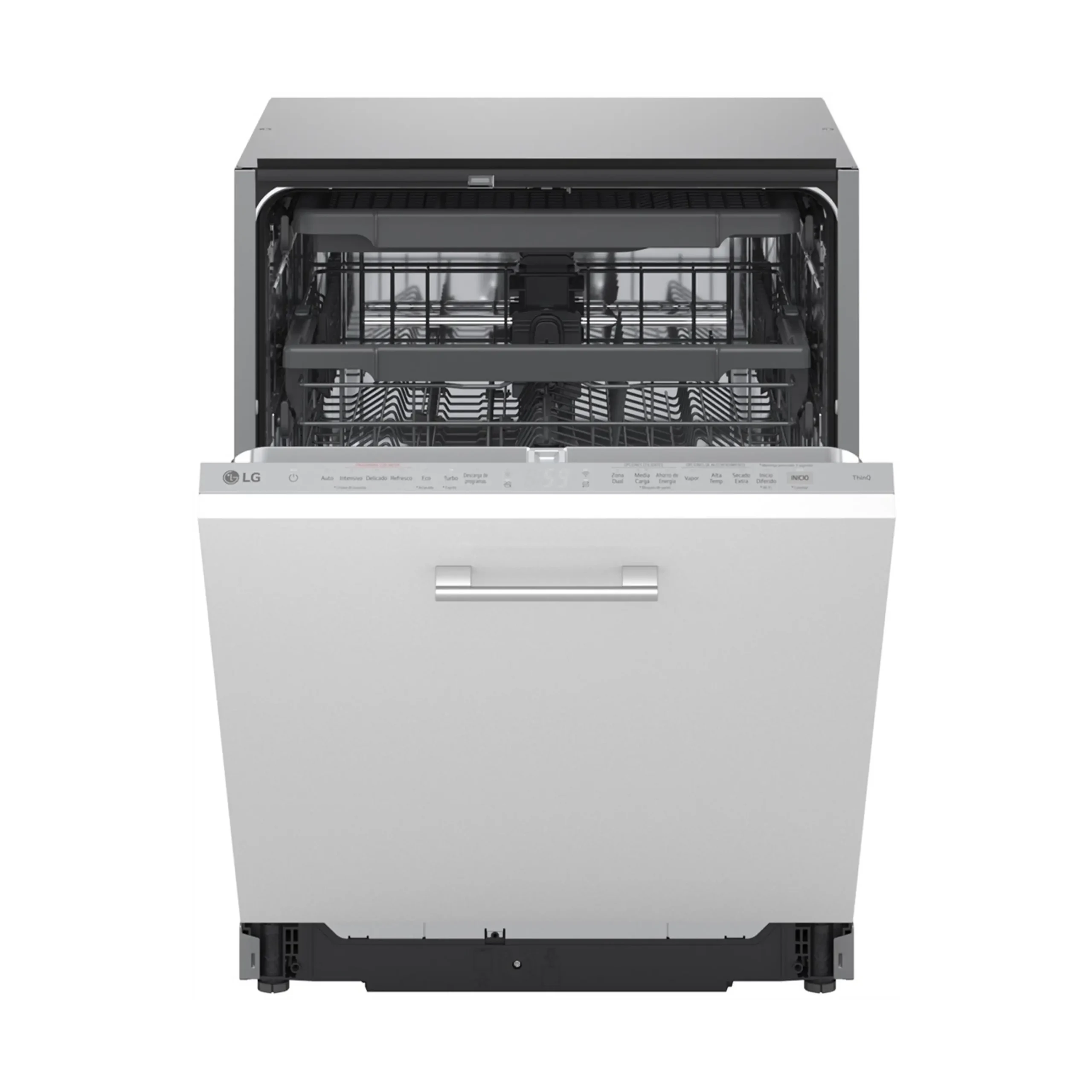 LAVASTOVIGLIE INCASSO Incasso built-in (BI) LG QuadWash DB375TXSN, Programmi 10, Dimensioni: L 59,8 cm, A 81,5 cm, P 55,4 cm, Rumorosità 44 dB(A), Consumo di acqua 9,5 l, Acciaio, Classe A