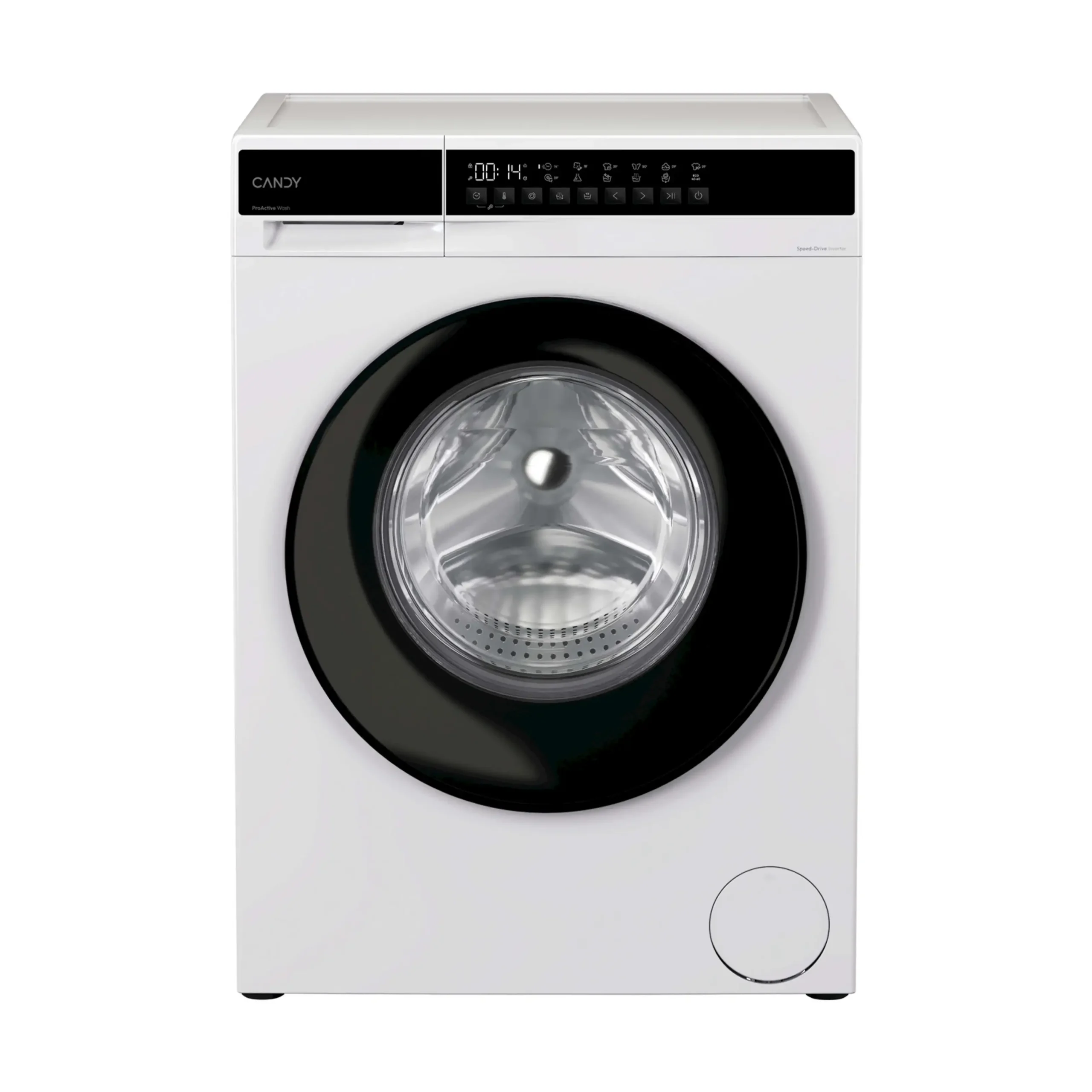 CANDY EY 210B8-S LAVATRICE, Caricamento frontale, 10 kg, 12 programmi, Profondità 60,1 cm, Giri 1200 rpm, Bianco, livello rumorosità centrifuga 70 dB(A), Classe A