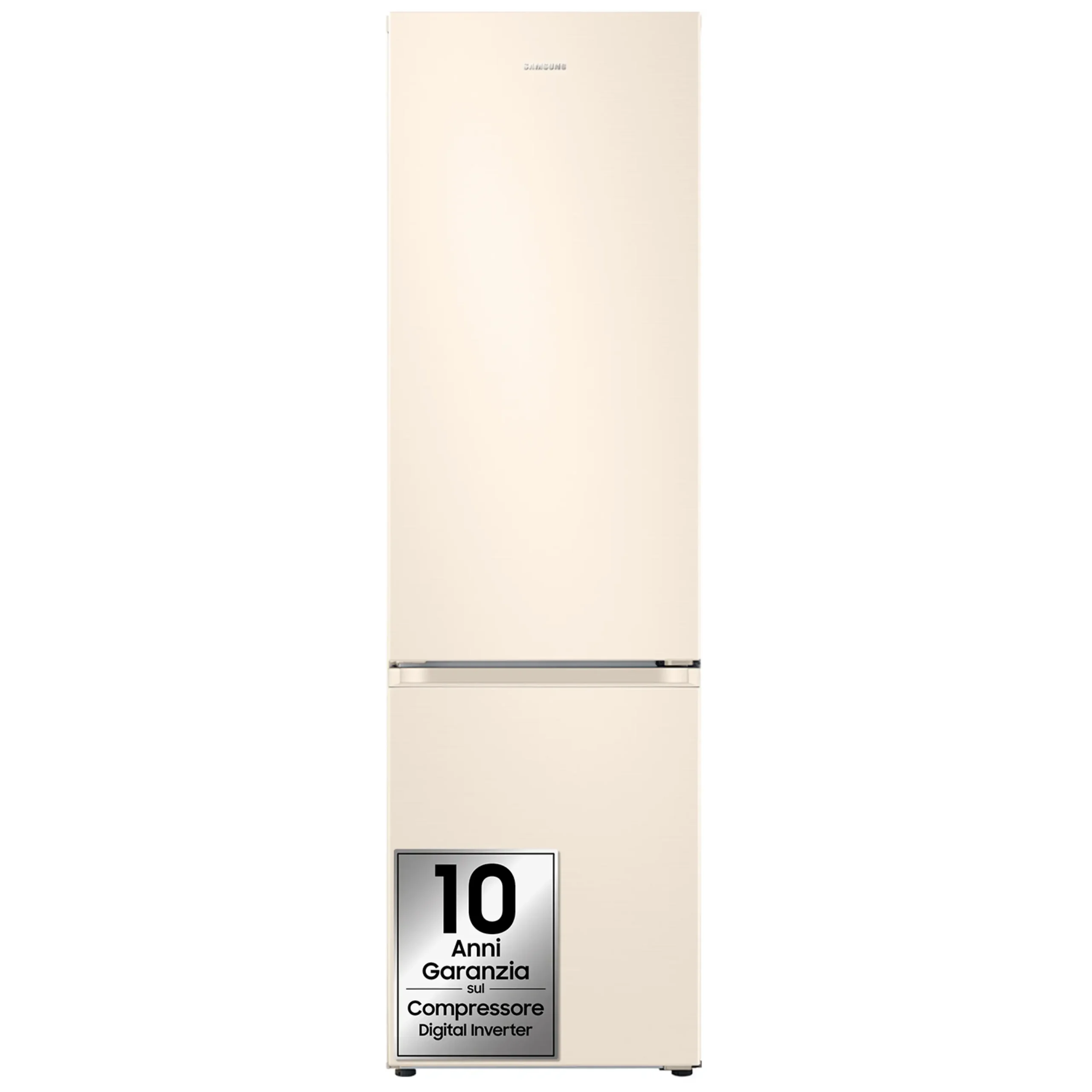 FRIGORIFERO COMBINATO SAMSUNG RB38C603DEL/EF , Capacità netta totale 390 l, Rumorosità: 35 dB(A), LAN wireless, 4 ripiani, Dimensioni: L 59,5 cm A 203 cm P 65,8 cm, Sabbia, Classe D