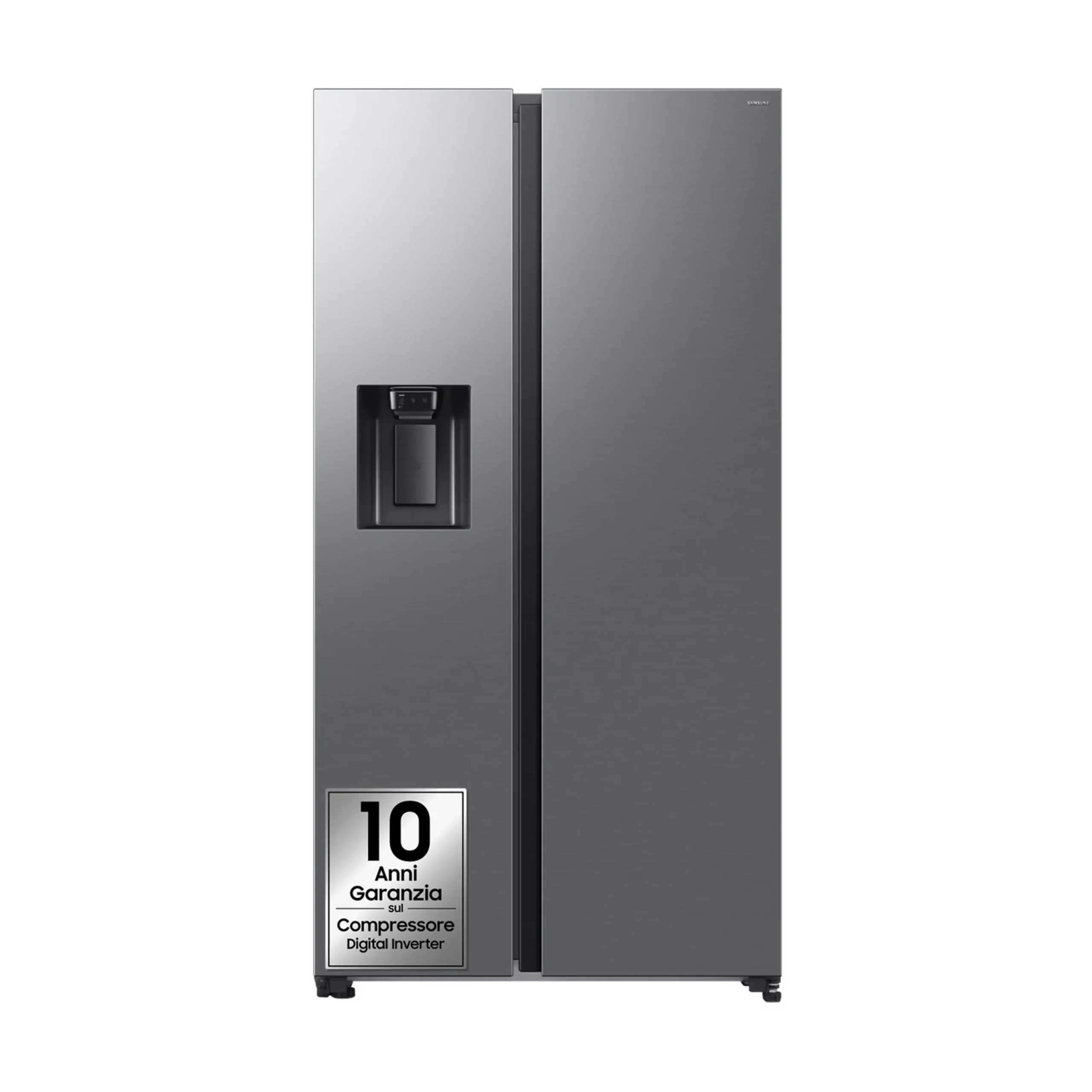 Frigorifero americano SAMSUNG RS70F64KETEF, Sistema Multi Flow: No; Sistema raffreddamento frigorifero: No Frost; Sistema raffreddamento congelatore: No Frost, Capacità netta totale 640 l, Rumorosità: 37 dB(A), LAN wireless, Dispenser acqua, Dispenser ghiaccio, Dimensioni: L 91,2 cm A 178,4 cm P 72,6 cm, Inox, Classe E