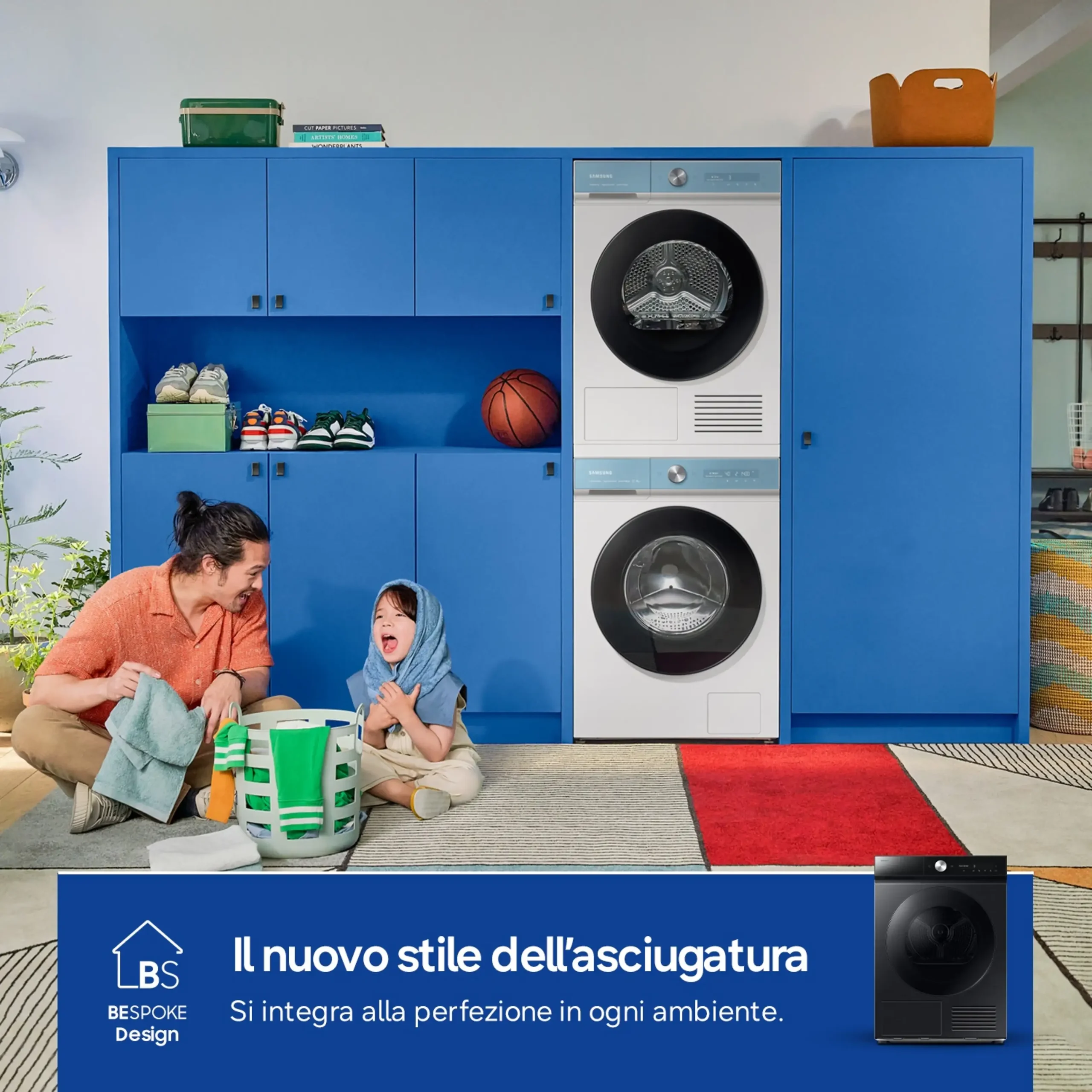 Asciugatrice SAMSUNG DV90DB8845GBU3, a condensazione, 9 Kg, profondità 60 cm, Funzione refresh, programmi automatici: AI Dry+; Pronto Stiro; Classe A – Image 6