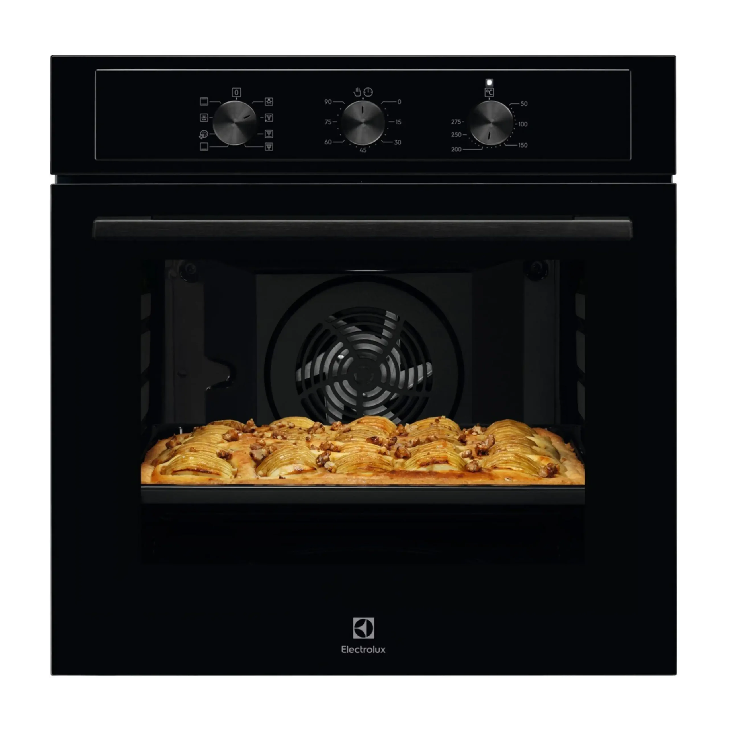 ELECTROLUX EOH2H044K FORNO INCASSO Capacità 68 l, dimensoni: L 59,4 cm - A 58,9 cm - P 56,8 cm, nero, classe A+