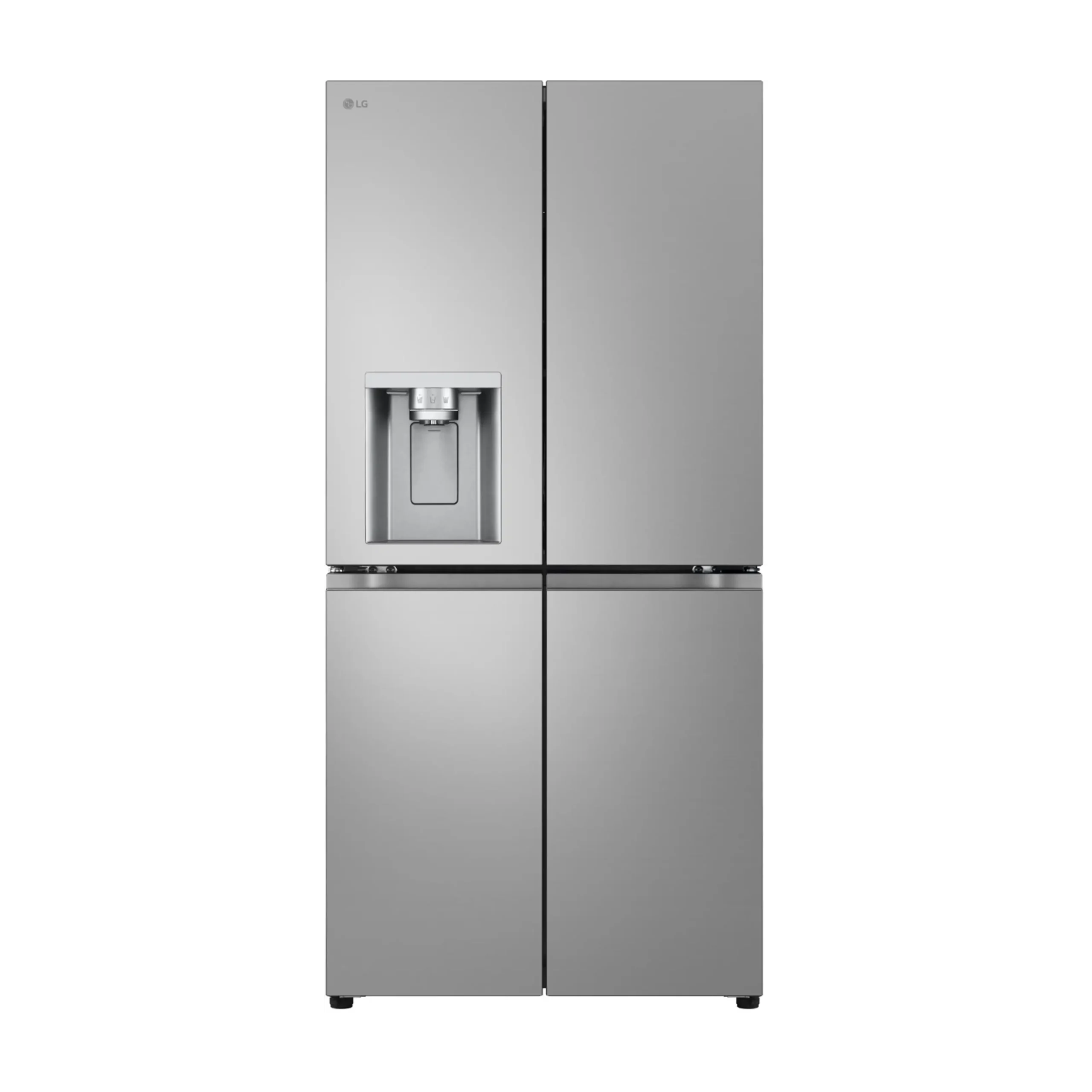 Frigorifero americano LG GML860PYFE, Sistema Multi Flow: Sì; Sistema raffreddamento frigorifero: No Frost; Sistema raffreddamento congelatore: No Frost, Capacità netta totale 506 l, Rumorosità: 40 dB(A), LAN wireless, Dispenser acqua, Dispenser ghiaccio, Dimensioni: L 83,5 cm A 178,7 cm P 73 cm, Prime Silver, Classe E