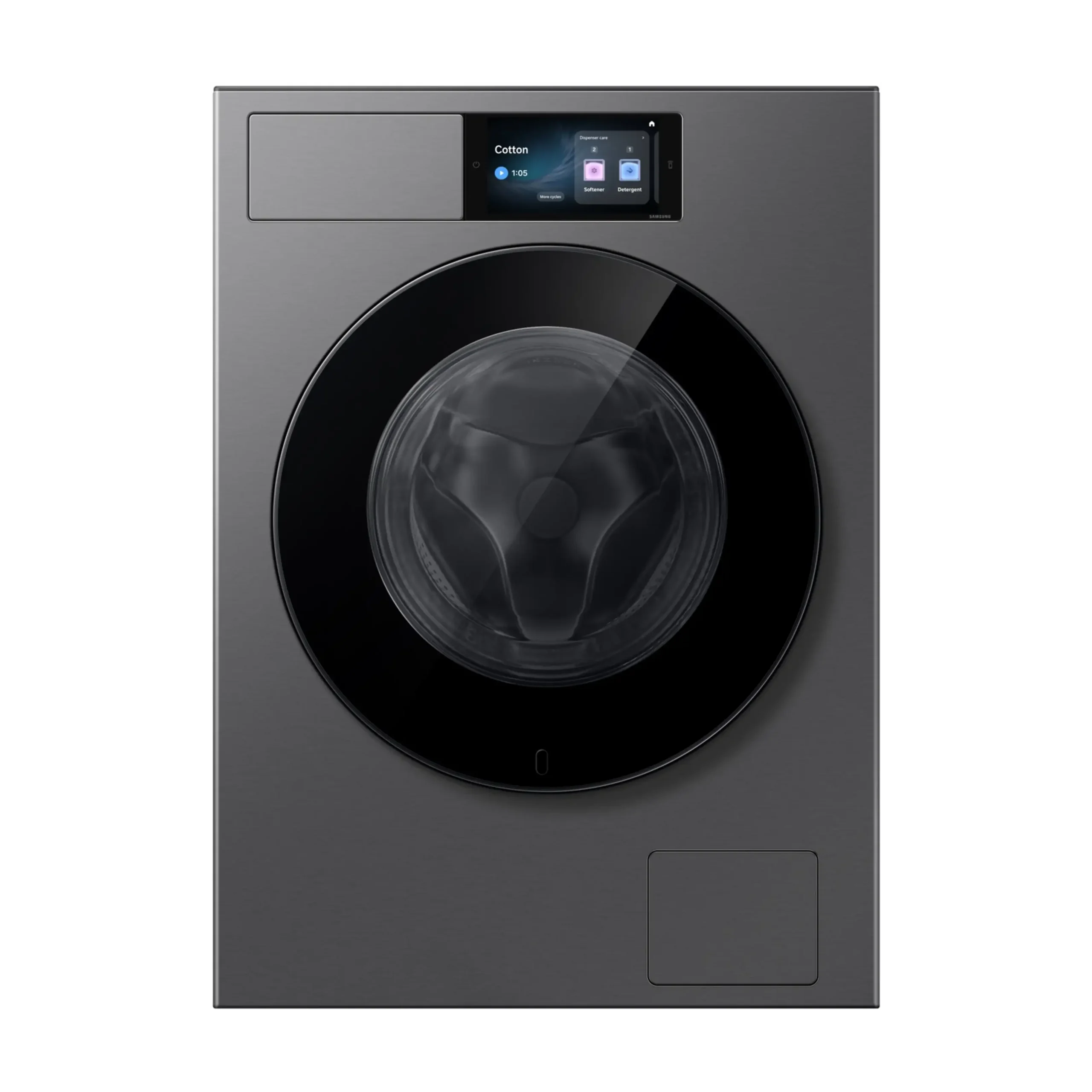 SAMSUNG WF90H09C4ST2 LAVATRICE, Caricamento frontale, 9 kg, 17 programmi, Profondità 59 cm, Giri 1400 rpm, Nero, livello rumorosità centrifuga 72 dB(A), Classe A