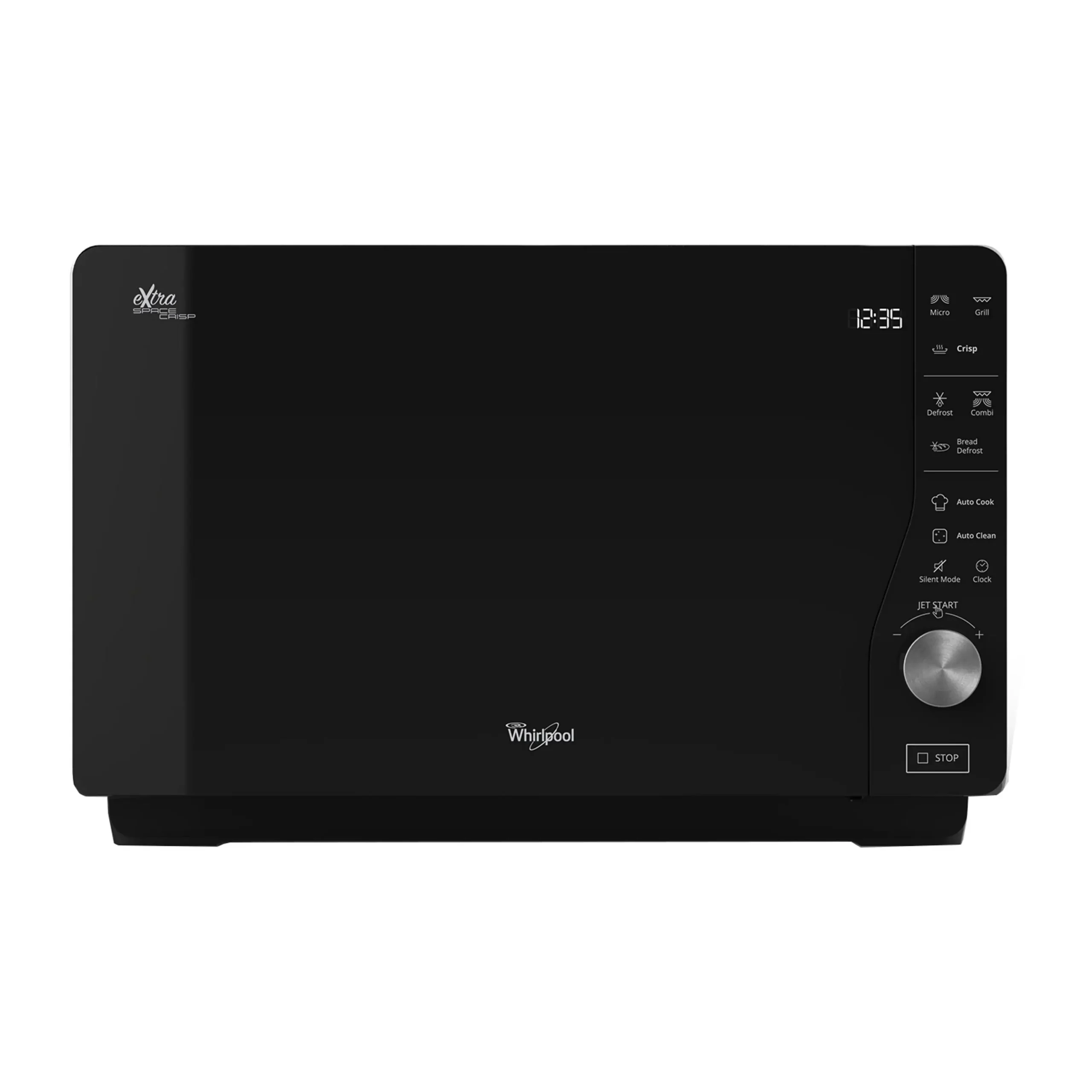 MICROONDE WHIRLPOOL MWF 427 SL, capacità 25 l, potenza microonde max 800 W, Funzione grill, Potenza grill 1000 W, 7 livelli di potenza, Funzione vapore, Silver